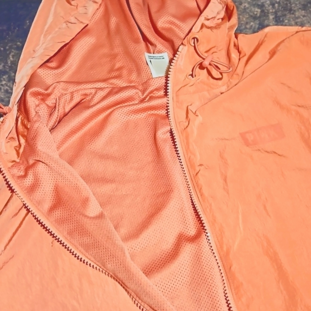 PINK | Salmon Oversized Windbreaker - Picture 9 of 14